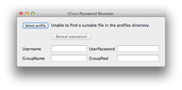 Password Revealer ScreenShot