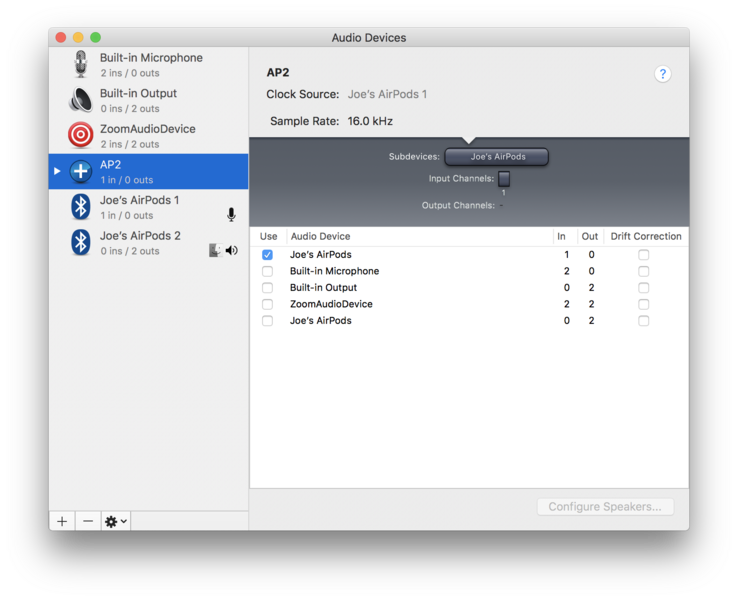 Recording Audio with AirPods in Imovie